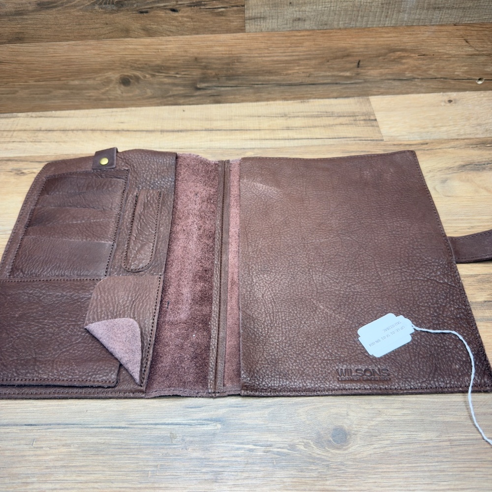 Wilson leather Brown Leather Clutch - Picture 4 of 7